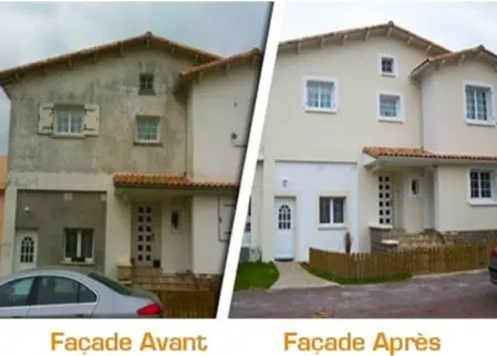 nettoyage de façade à louhans 71500 saône-et-loire