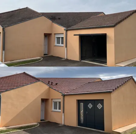 Nettoyage de toiture antimousse et hydrofuge Louhans 71500 Saône-et-Loire